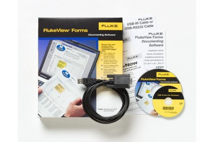 FLUKEVIEW FORMS W/CABLE FOR 8845/8846