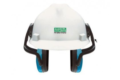 HELMET-MOUNTED EAR MUFF (BLUE)