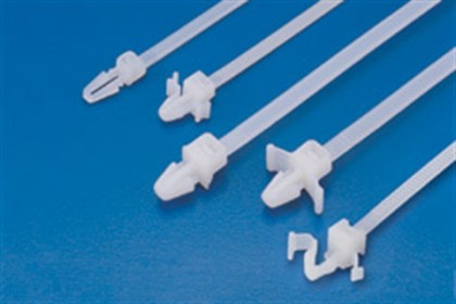 157 x 3.5MM PUSH MOUNT TIE (BLACK)
