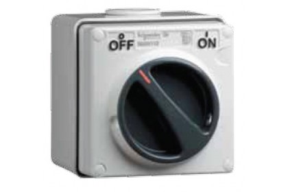 2 POLES 20A 500V SURFACE SWITCH