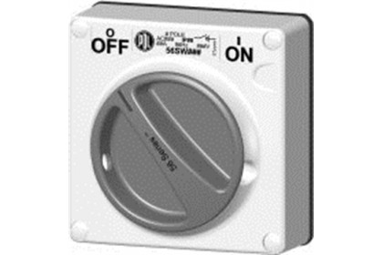 2P 1W 20A W/O ENCLOSURE SWITCH GREY 2P 1W 20A W/O ENCLOSURE SWITCH GREY