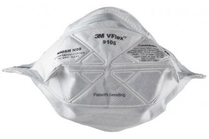 3M™ VFlex™ Particulate Respirator 9105, N95, 3M™ VFlex™ Particulate Respirator 9105, N95,